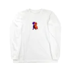 MaKenEekaRaのネオンダックス Long Sleeve T-Shirt