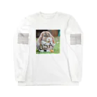 HANIのウサギデザイン Long Sleeve T-Shirt