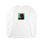 Satochuのハバナブラウン Long Sleeve T-Shirt