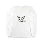 waffle2000のねこさん８ Long Sleeve T-Shirt