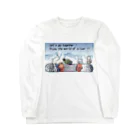 サスユズハクミツ製作所のLet's go together スノーボード　 Long Sleeve T-Shirt