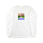 ろよずやのピクセルアート Long Sleeve T-Shirt