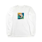 Taiwan_CreatorのRun Dog ロングスリーブTシャツ