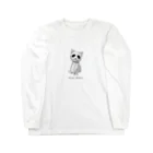 ハナイとトンのネコオバケ（ガイコツ） Long Sleeve T-Shirt