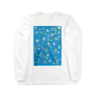 nijiirosorausagiの青と青の海と空　心の世界　 Long Sleeve T-Shirt