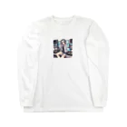 バーチャルライフ。のバーチャル少女4 Long Sleeve T-Shirt