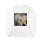 MIPA♥の愛犬パールグッズ　Mipa♥日本スピッツ Long Sleeve T-Shirt