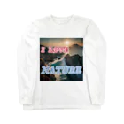 wataru-ingのI LOVE NATURE Long Sleeve T-Shirt