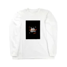 yusaki55maikingのアブストラクトタイポグラフィ Tシャツ Long Sleeve T-Shirt