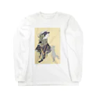 keeeeeep smilingの野球女子？ 踊るネコ Long Sleeve T-Shirt