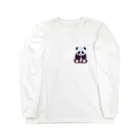 BeyondHobbies-趣味の先-の太々しいパンダ Long Sleeve T-Shirt