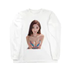 bitpiyoの綺麗なお姉さん Long Sleeve T-Shirt