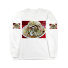 つ津Tsuのラーメン ロングスリーブTシャツ