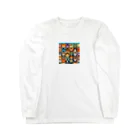 おざわの猫大集合 Long Sleeve T-Shirt