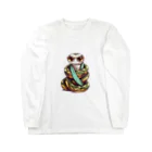 Vasetti_pressのカッコイイパイソン Long Sleeve T-Shirt