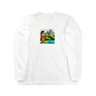 nomad4491のドット絵のディジュリドゥ Long Sleeve T-Shirt