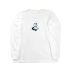 シリーズ＆シリーズの水墨画シリーズ　鼠 Long Sleeve T-Shirt