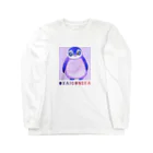 oxaiconeka-shopのoxaiペンギン ロングスリーブTシャツ