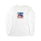 KAKI_のドット絵おしゃれなくつ Long Sleeve T-Shirt