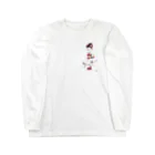 kukuri1957のお店の黒猫ちゃん Long Sleeve T-Shirt