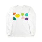 いしあいつるえミュージアムショップのきいろちゃんとみんなTシャツ Long Sleeve T-Shirt