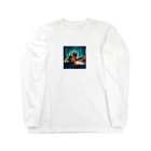 cool&stylishのDARK CHAINSAW チェンソー Long Sleeve T-Shirt