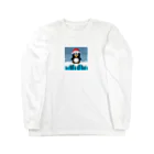 フリーダムのクリスマスの陽気なペンギン Long Sleeve T-Shirt