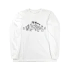 Heiwacho Design Clubの犬の集会　2 Long Sleeve T-Shirt