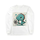 K&Kのサッカーザウルス:ティル Long Sleeve T-Shirt