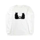 Drecome_Designの恋猫 Long Sleeve T-Shirt