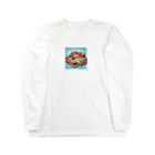 ワンダーワールド・ワンストップのカラフルなユニークな寿司 Long Sleeve T-Shirt