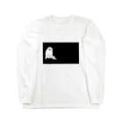 ふくふく商店の長沢芦雪の「あの犬」ＢＬＡＣＫ Long Sleeve T-Shirt