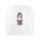 カワイイ基地。の【偶像】教祖ゆど：嬉野ゆどうふ Long Sleeve T-Shirt