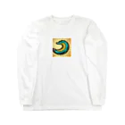 もしもショップの可愛いワニ Long Sleeve T-Shirt