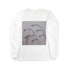 ふみの羽　オリジナル書のグッズです Long Sleeve T-Shirt