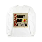 yokayokasのSUNNY SIDE KITCHEN ロングスリーブTシャツ