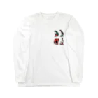 赤白 緑・アカシロ ミドリの【孤独を愛する４人】スケート編（フィギュアスケート） Long Sleeve T-Shirt