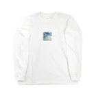 aiのBeautiful beach Long Sleeve T-Shirt