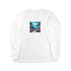 AQUARIUMのサンゴ礁 Long Sleeve T-Shirt