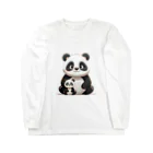 sh8の親子パンダ Long Sleeve T-Shirt