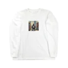 oki プリントショップの都会で暮らすゴリラ Long Sleeve T-Shirt