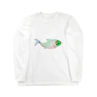 mumusの魚　water drop Long Sleeve T-Shirt