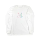 ゆるふわショップのゆるふわうさぎ Long Sleeve T-Shirt