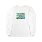 iikyanの恐竜⑦ Long Sleeve T-Shirt