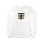 samurai-isの池に佇むサムライ Long Sleeve T-Shirt