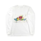 yuuwa sachi のいつもありがとうインコたち Long Sleeve T-Shirt