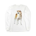 ネコカドウのAKITA INU ロングスリーブTシャツ