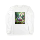 アップルテディBBSの夢の中のシラサギ Long Sleeve T-Shirt