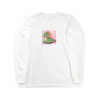 かわいいグッズのかわいい恐竜のグッズ Long Sleeve T-Shirt