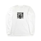 pi_taのJAPANESE 忍者 Long Sleeve T-Shirt